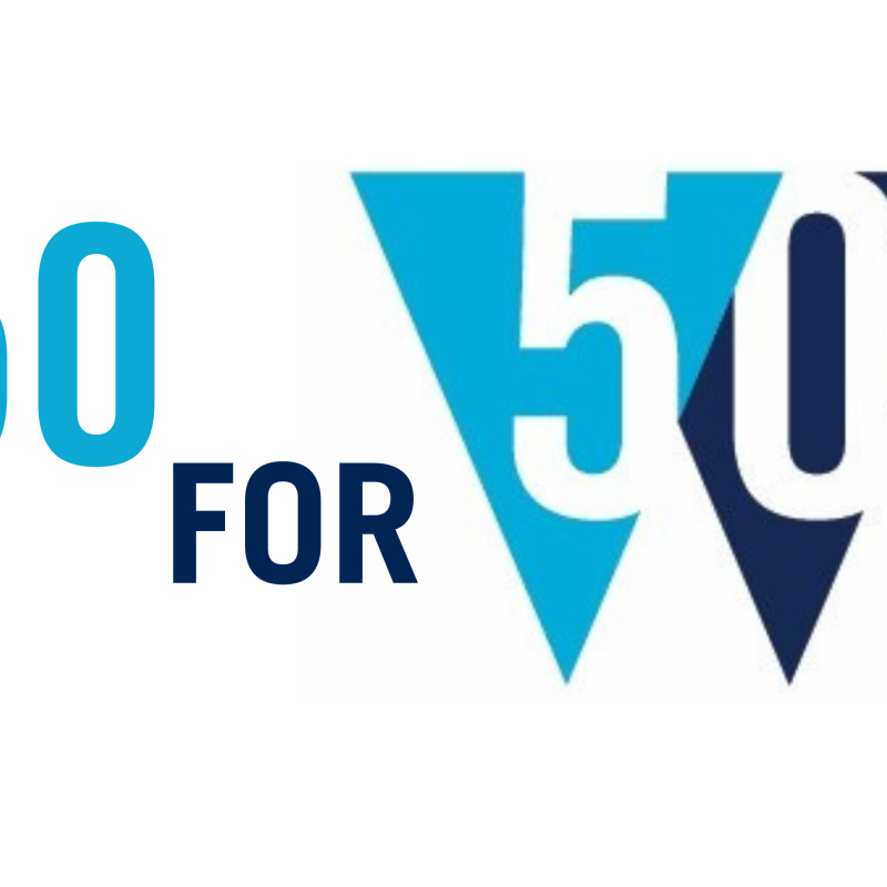 50 for 50 Campaign Banner